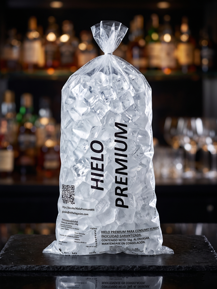 Bolsa de Hielo Premium Cubo Mexa